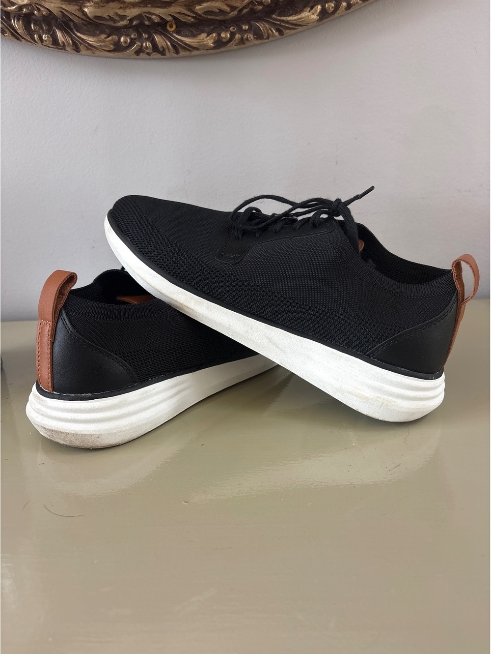 Goodfellow & Co. Men's Black Knit Casual Sneakers Shoes  Size 9